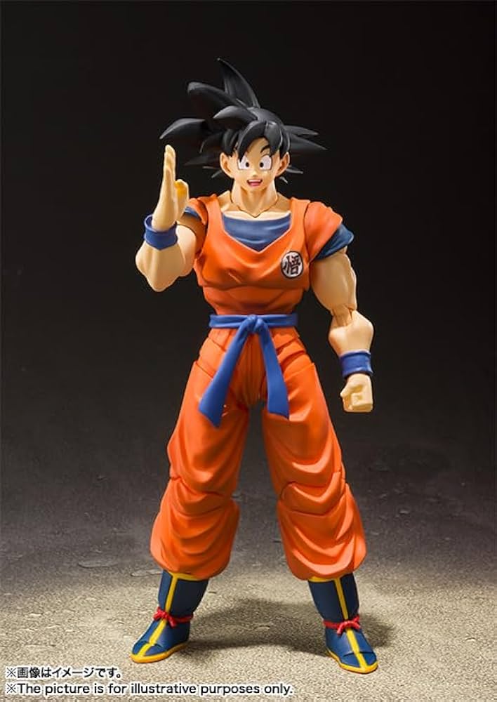Dbz Son Goku Saiyan Raised On Earth S.H.Figuarts Action Figure