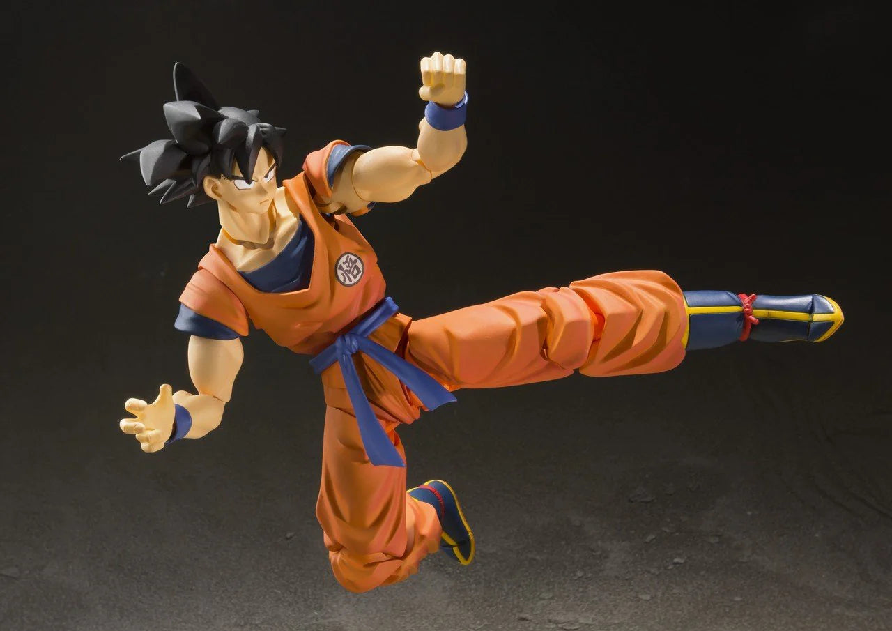 Dbz Son Goku Saiyan Raised On Earth S.H.Figuarts Action Figure