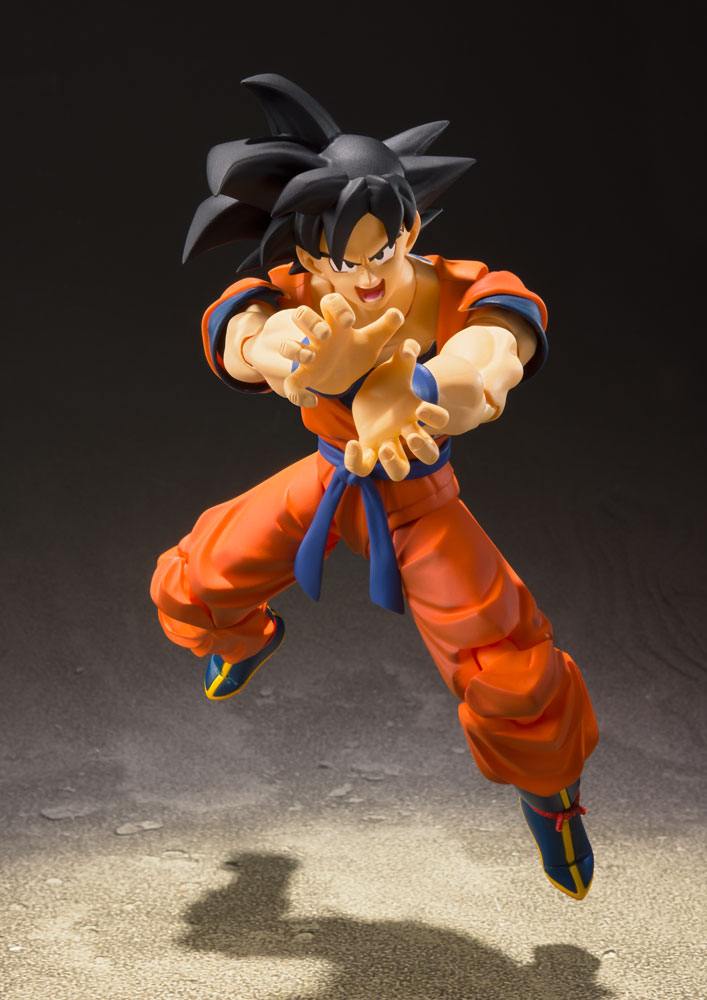 Dbz Son Goku Saiyan Raised On Earth S.H.Figuarts Action Figure