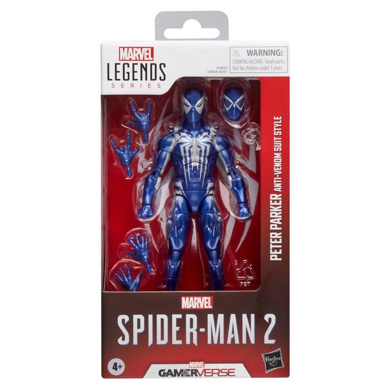 [のせみんと]Marvel's Spider-man2 限定フィギュア Spider-Man 2 Game-verse Legends 6in Peter Parker Anti Venom