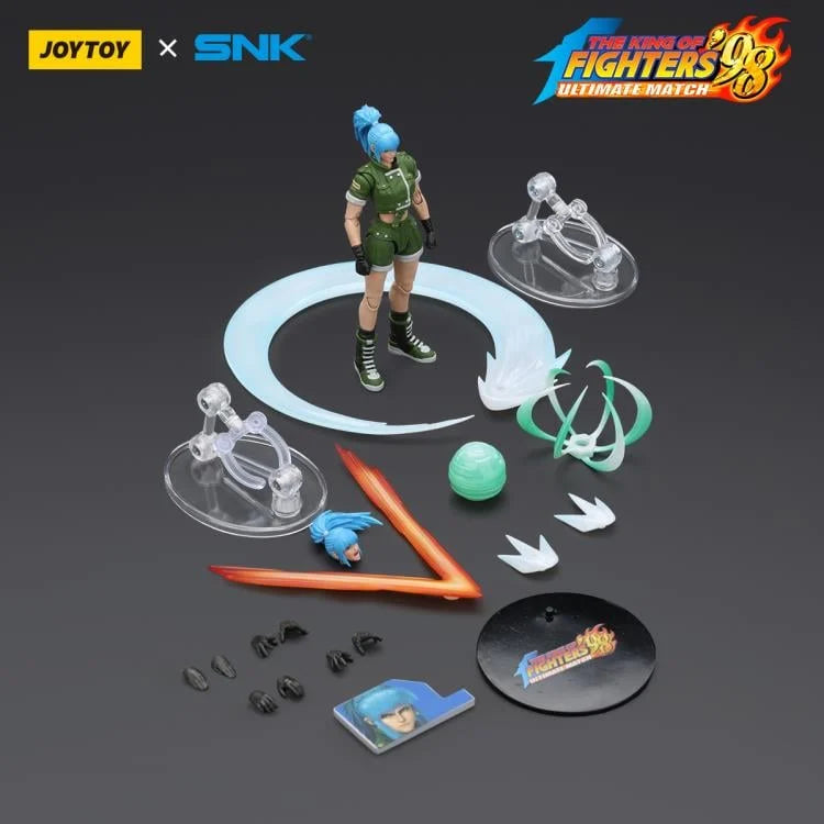 SNK KOF 98 Leona Heidern 1/18 Figure