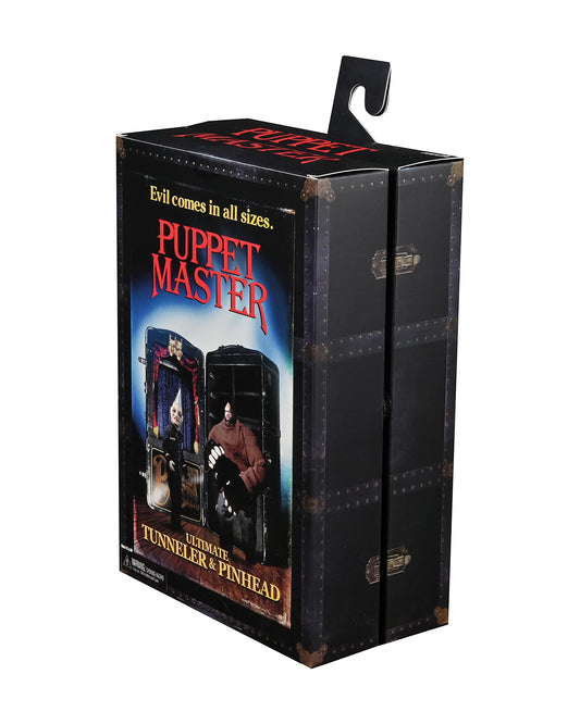 PUPPET MASTER PINHEAD & TUNNELER ULTIMATE 4IN AF 2PK