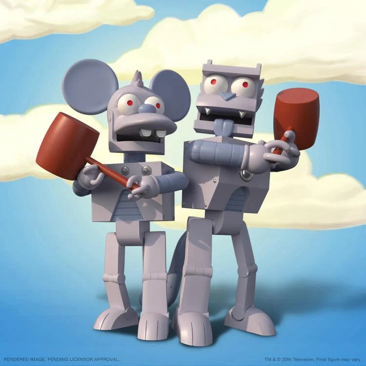 SIMPSONS ULTIMATES ROBOT SCRATCHY AF