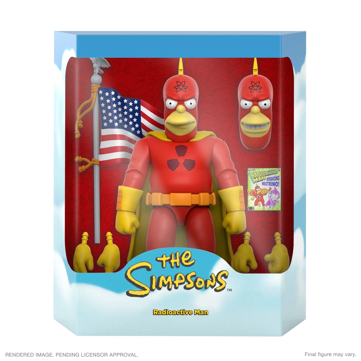 Ultimates The Simpsons Wave 4 Radioactive Man