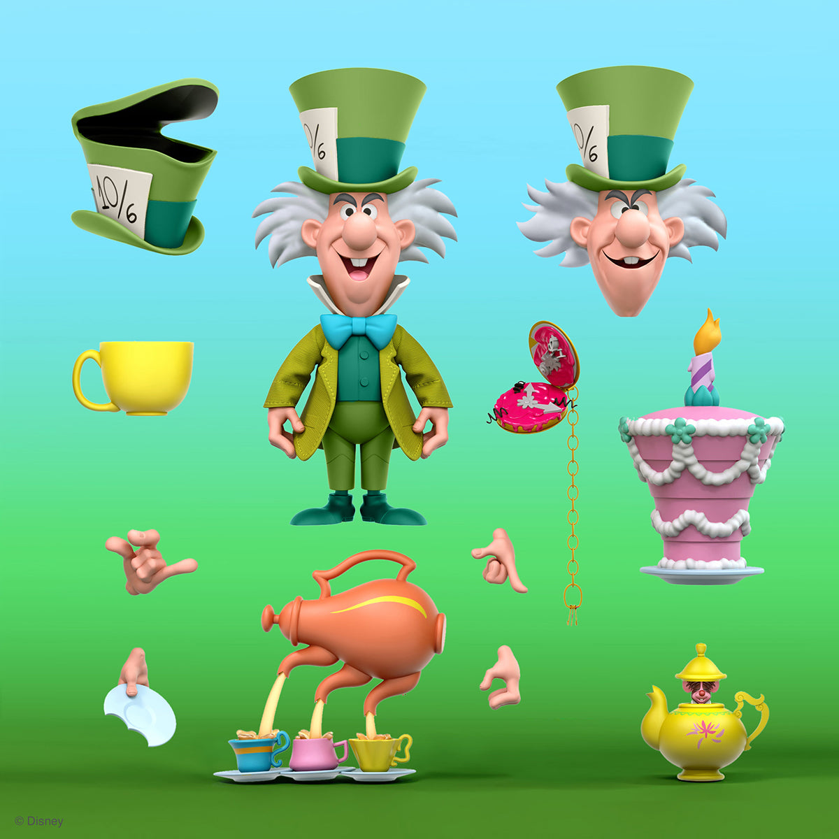 DISNEY ULTIMATES WV2 ALICE IN WONDERLAND MAD HATTER AF