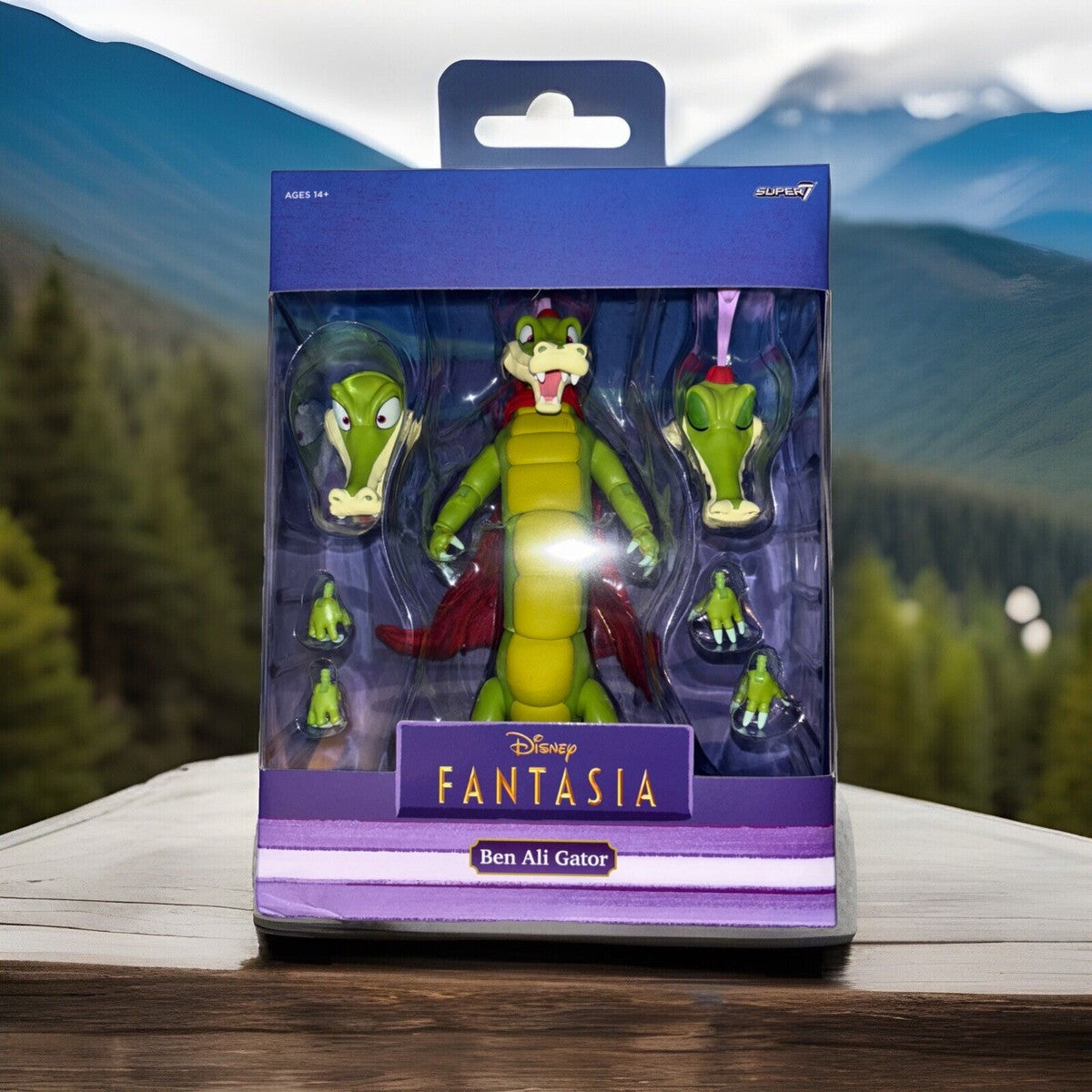 Disney Ultimates W3 Fantasia Ben Ali Gator Action Figure