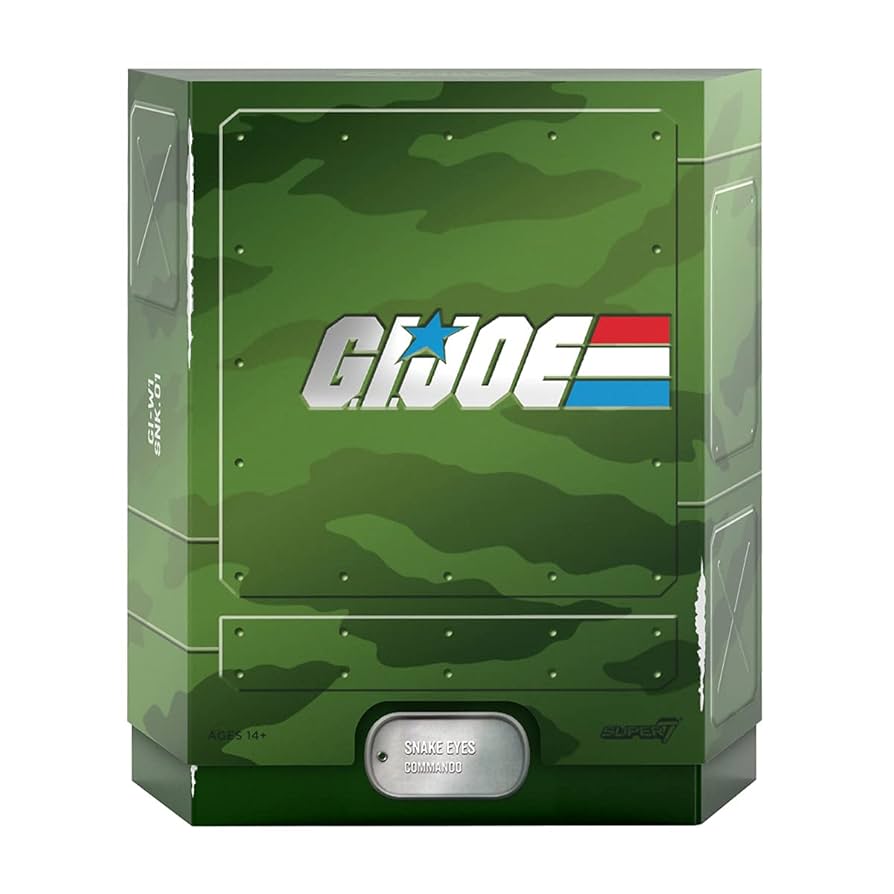 G.I. Joe Ultimates Real American Hero Snake Eyes Action Figure