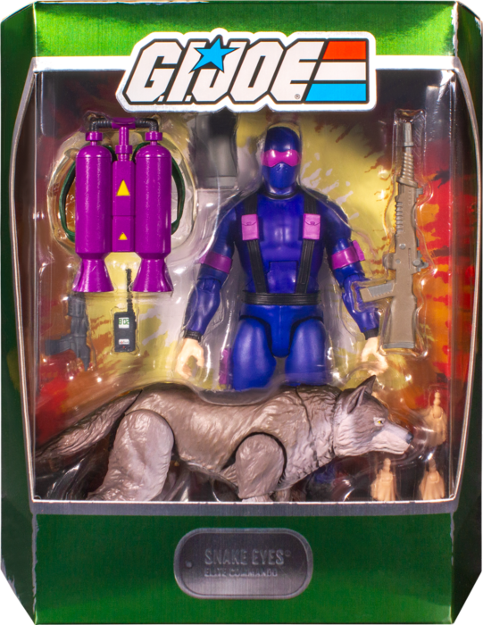 G.I. Joe Ultimates Real American Hero Snake Eyes Action Figure
