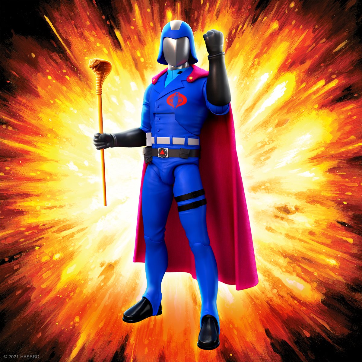 G.I. Joe Ultimates Real American Hero Cobra Commander Action Figure