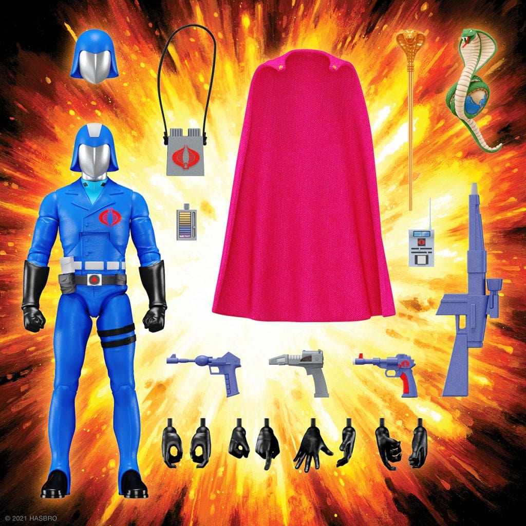 G.I. Joe Ultimates Real American Hero Cobra Commander Action Figure