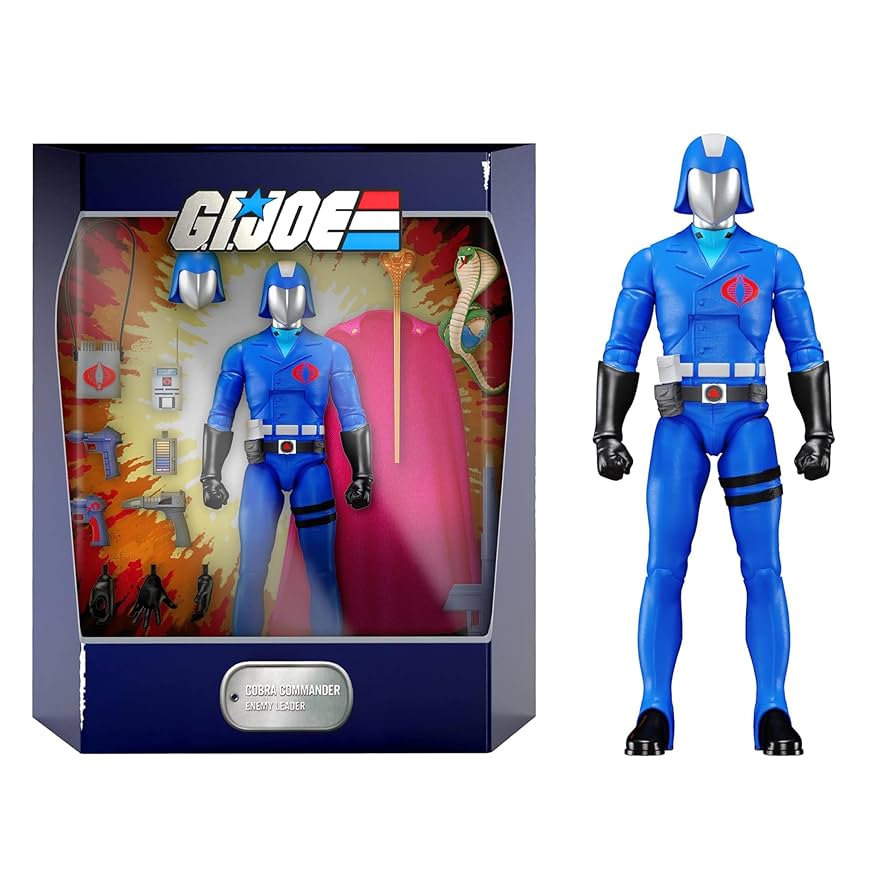 G.I. Joe Ultimates Real American Hero Cobra Commander Action Figure