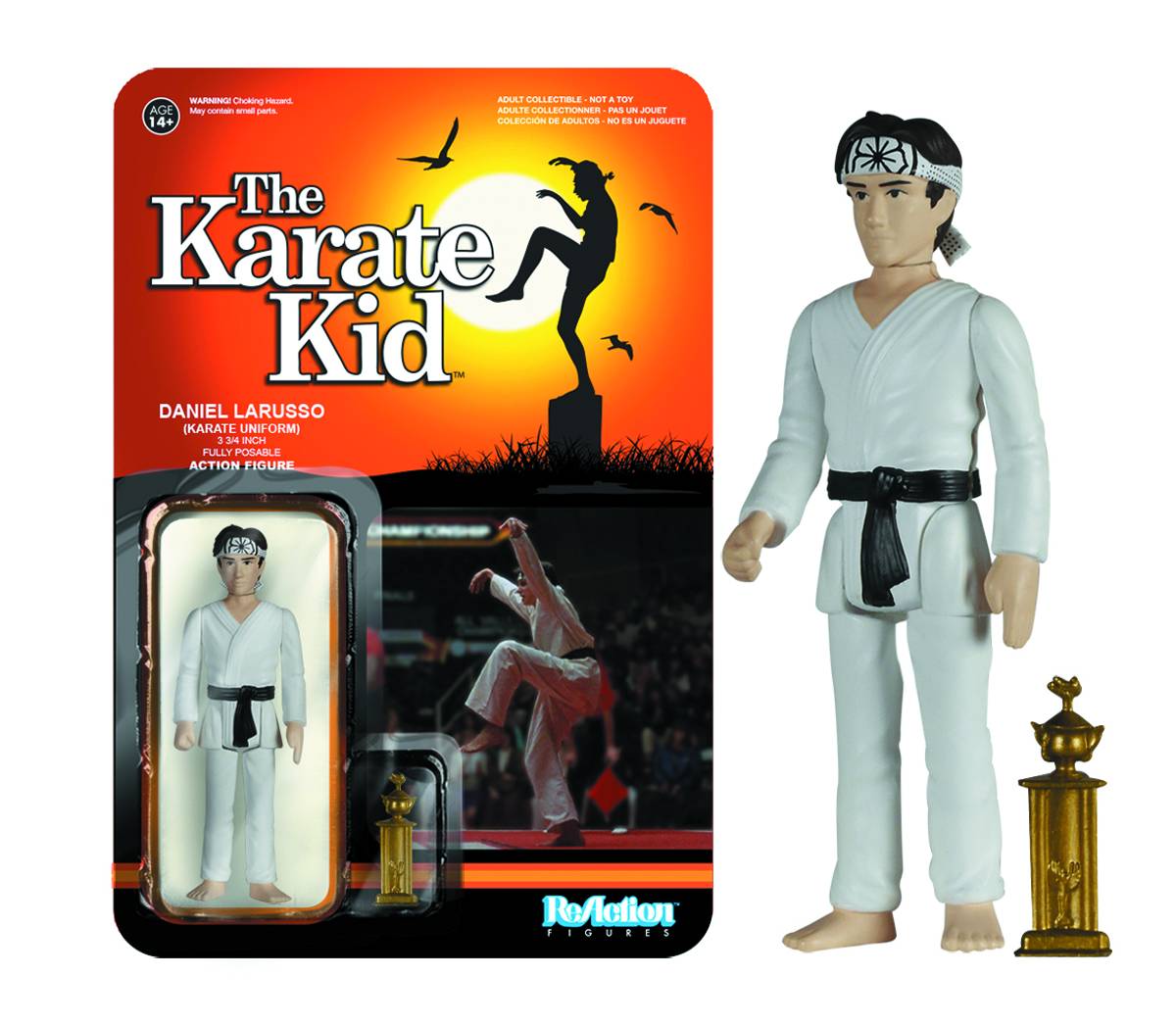 REACTION KARATE KID KARATE DANIEL FIG
