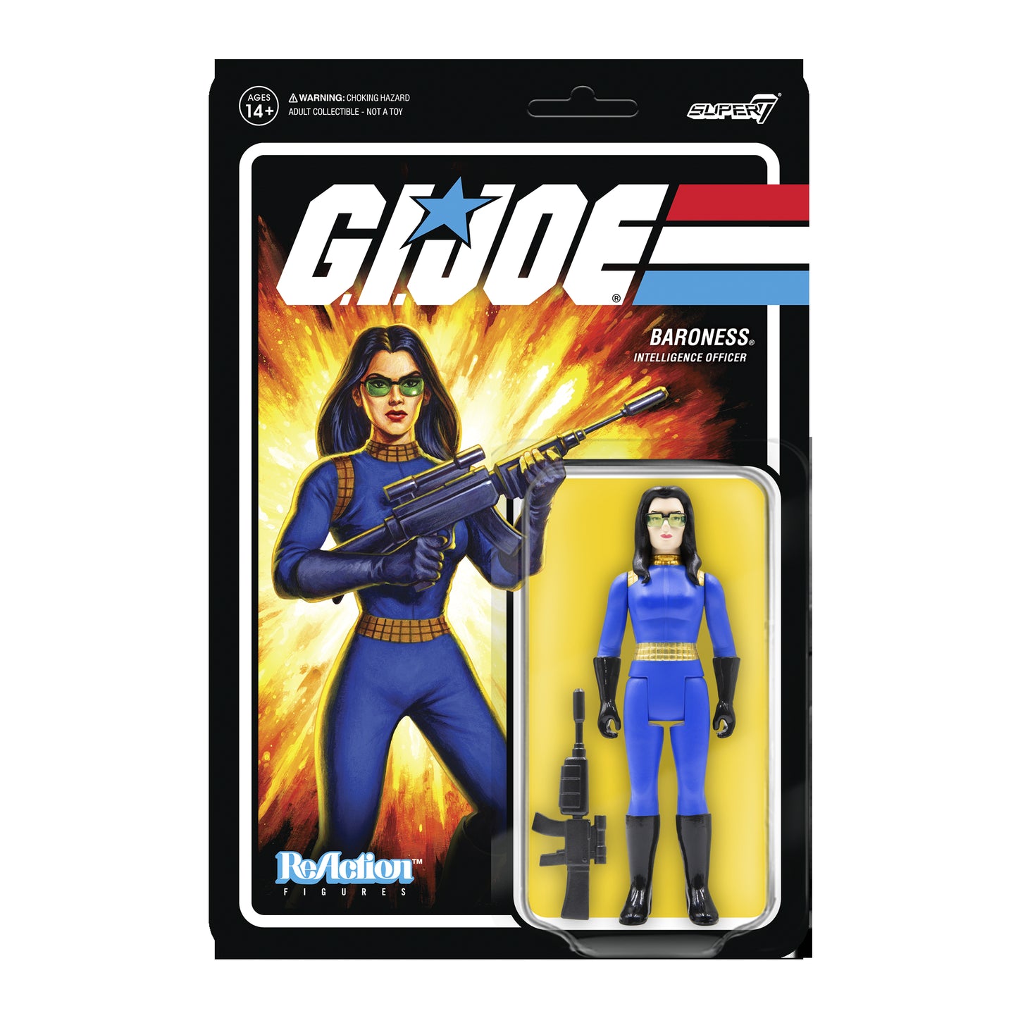 GI JOE BARONESS WV 1A REACTION FIG