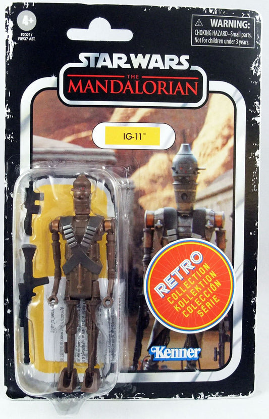 Star Wars The Mandalorian Retro Collection Series 3 IG-11 Action Figure