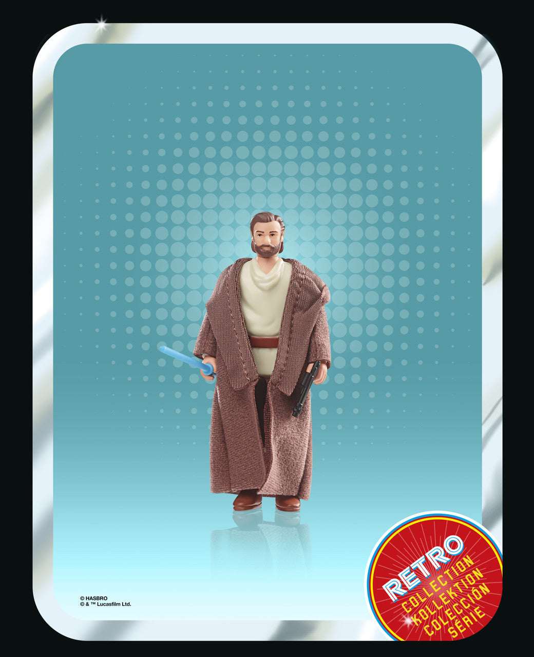 Hasbro Star Wars Retro 3 3/4 Obi Wan Kenobi Wandering Jedi action figure