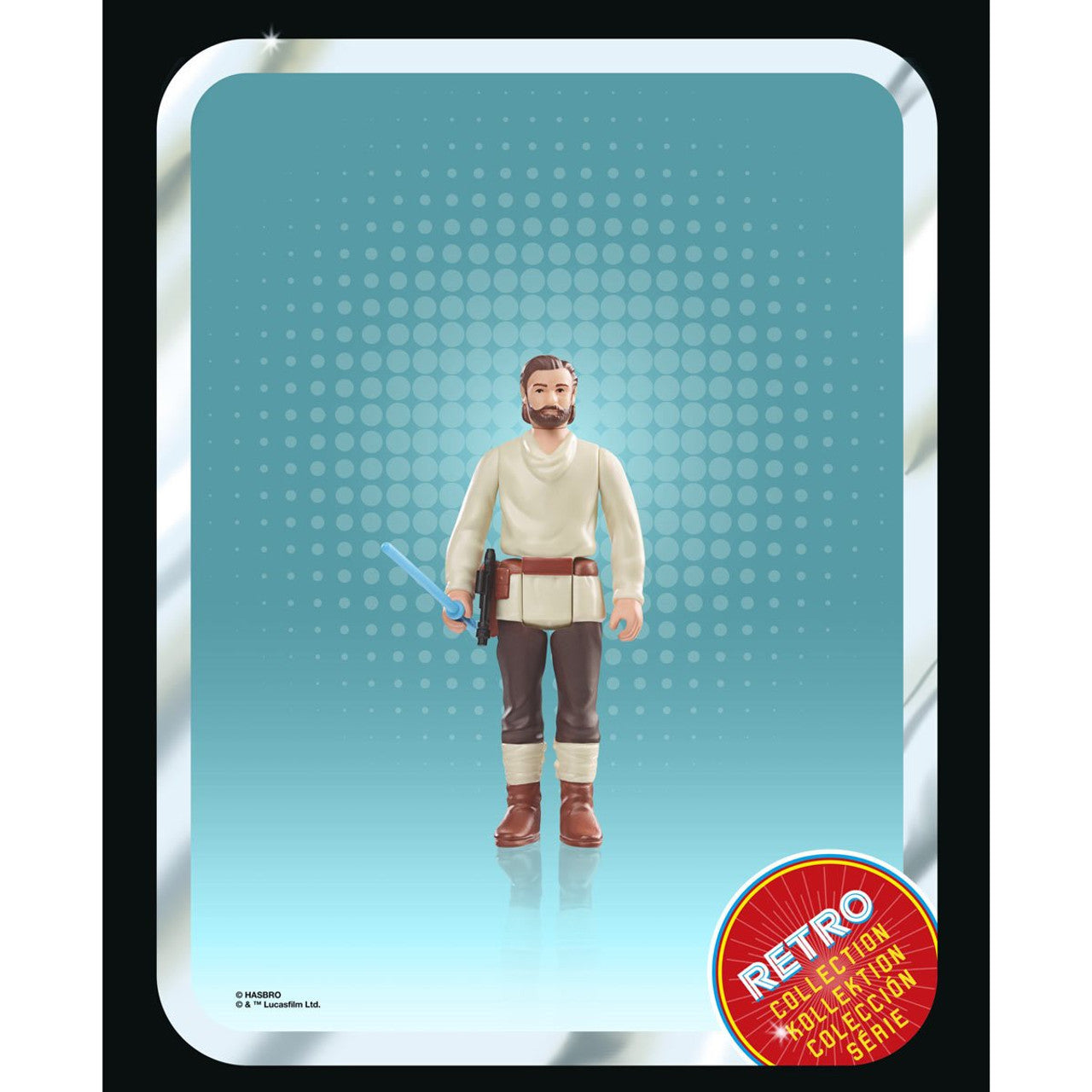 Hasbro Star Wars Retro 3 3/4 Obi Wan Kenobi Wandering Jedi action figure