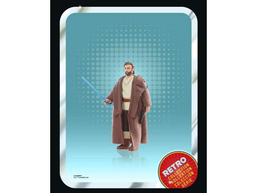 Hasbro Star Wars Retro 3 3/4 Obi Wan Kenobi Wandering Jedi action figure