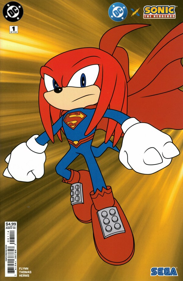 DC x Sonic the Hedgehog #1 4th Printing