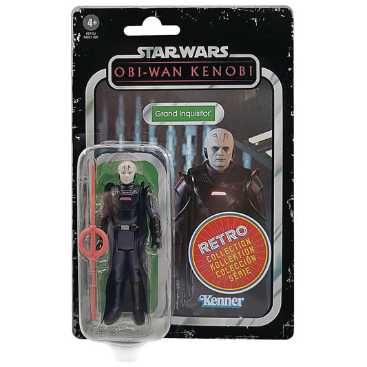 Hasbro Star Wars Retro 3 3/4 Obi Wan Kenobi Grand Inquisitor action figure
