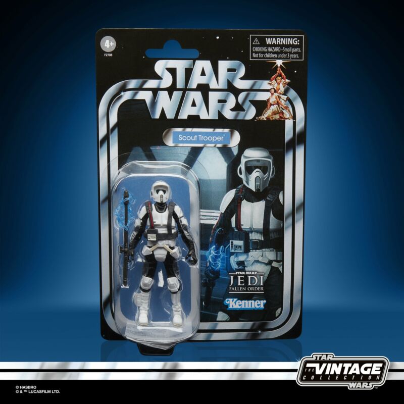 Hasbro Star Wars The Vintage Collection Shock Scout Trooper action figure