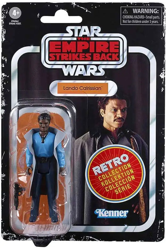 Star Wars The Empire Strikes Back Retro Collection Lando Calrissian Exclusive Action Figure