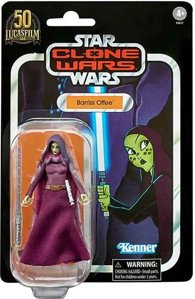 Hasbro Star Wars The Vintage Collection Barriss Offee Clone Wars animated 3.75-Inch action figure