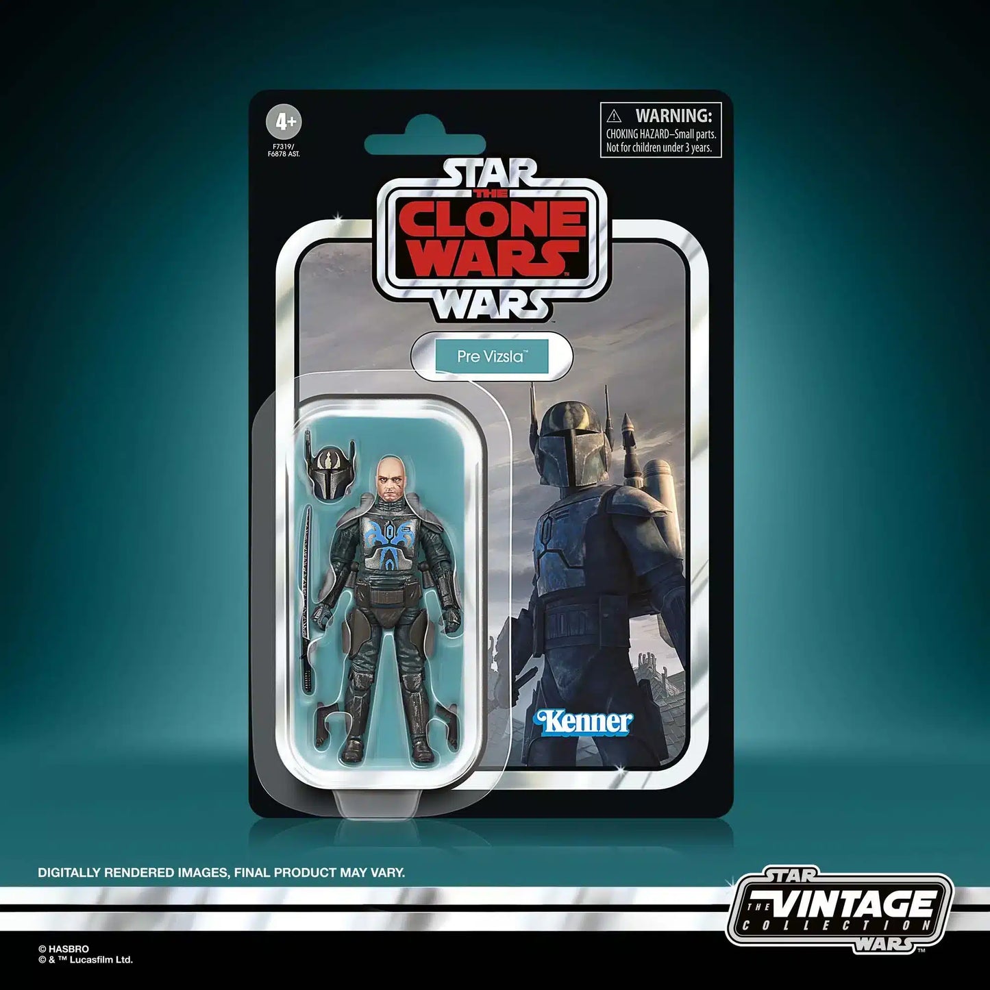 Star Wars Vintage 3-3/4in Cw Pre Vizsla Action Figure