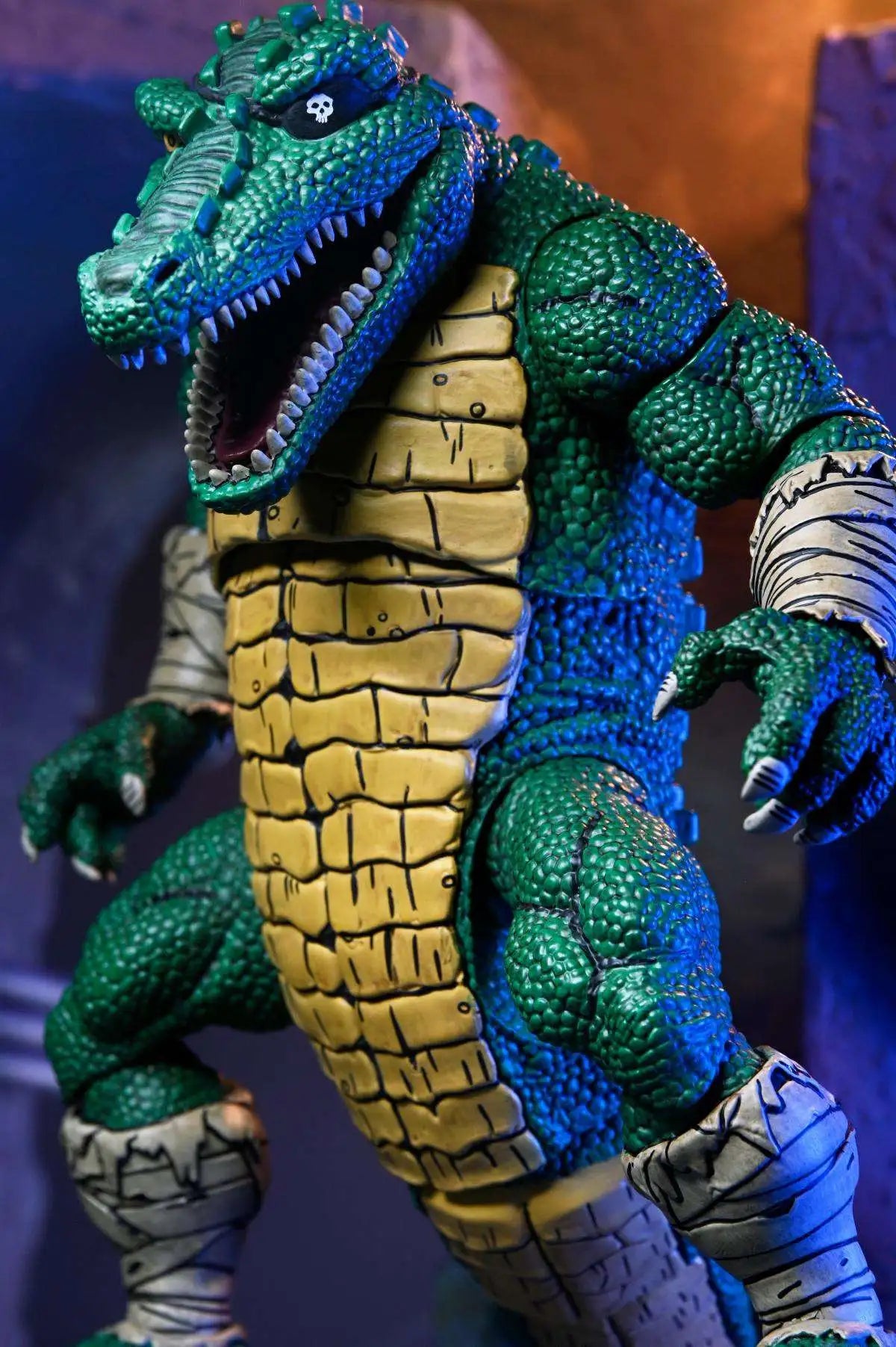 Teenage Mutant Ninja Turtles Mirage Comics Deluxe Leatherhead 7in Action Figure