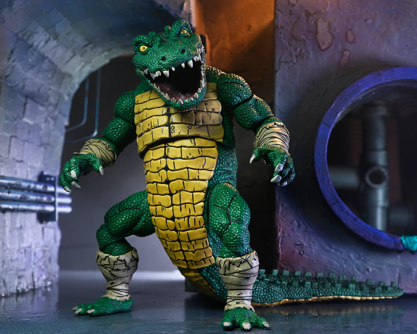 Teenage Mutant Ninja Turtles Mirage Comics Deluxe Leatherhead 7in Action Figure