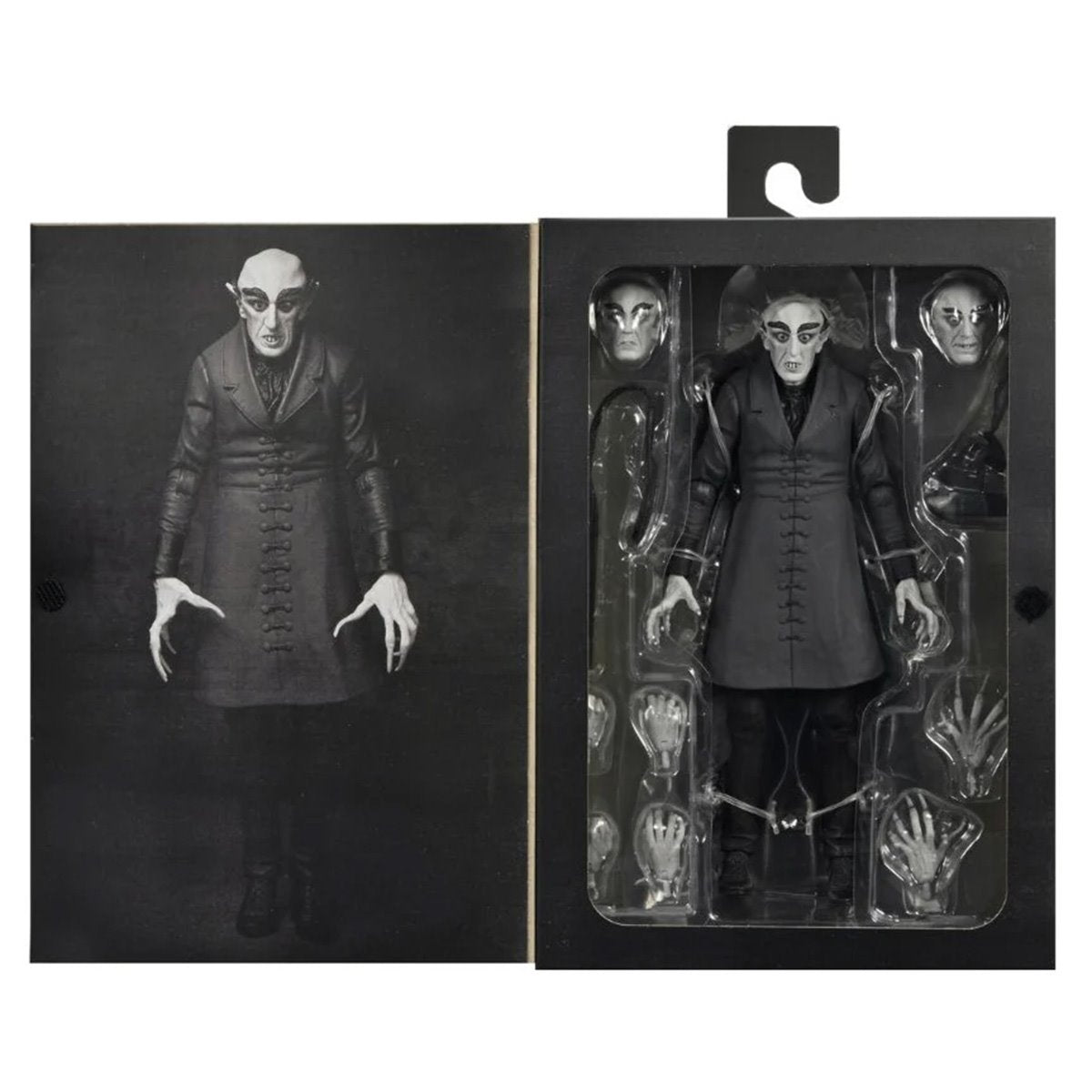 Nosferatu Ult Count Orlok Black & White 7in Action Figure