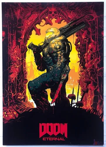 DOOM SLAYER (MONDO CRIMSON VARIANT)