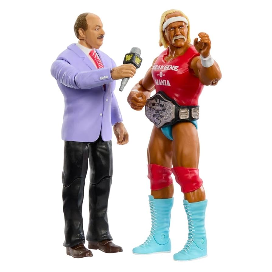 Hulk Hogan & Mean Gene Okerlund - WWE Main Event Showdown Series 19