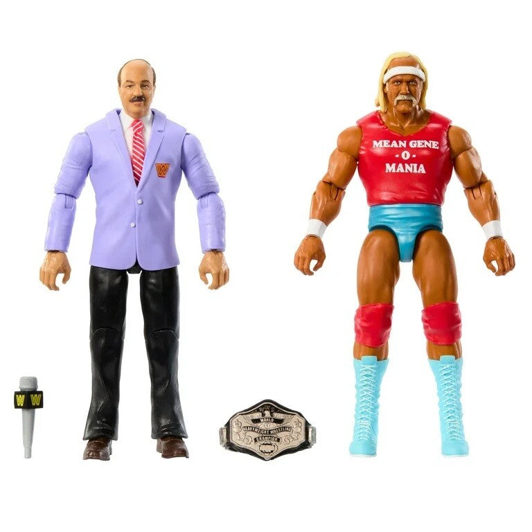 Hulk Hogan & Mean Gene Okerlund - WWE Main Event Showdown Series 19