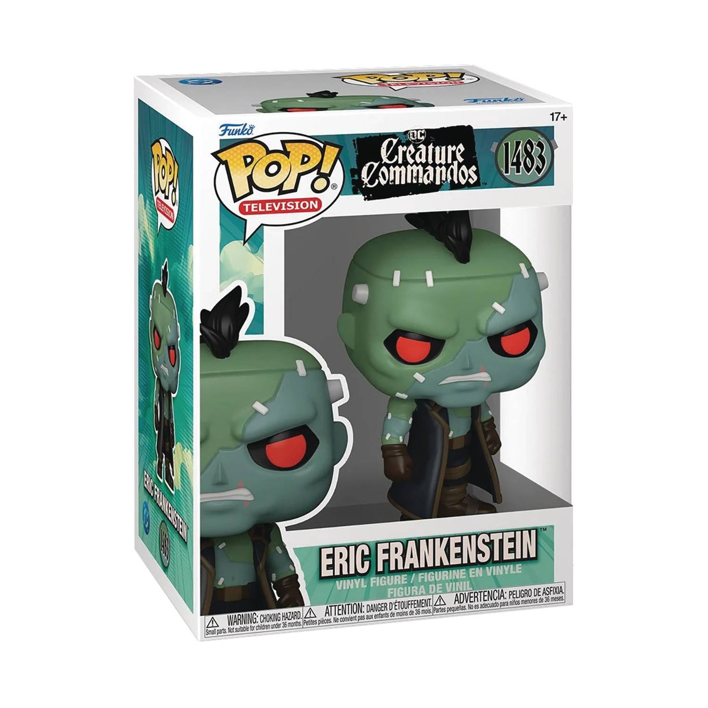 Pop TV Creature Commandos Eric Frankenstein Figure