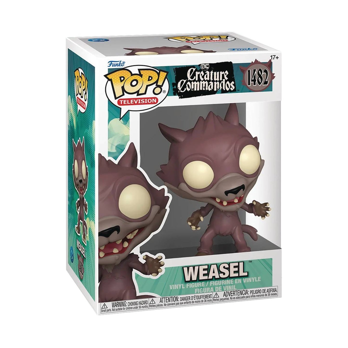 Pop TV Creature Commandos Weasel Figure