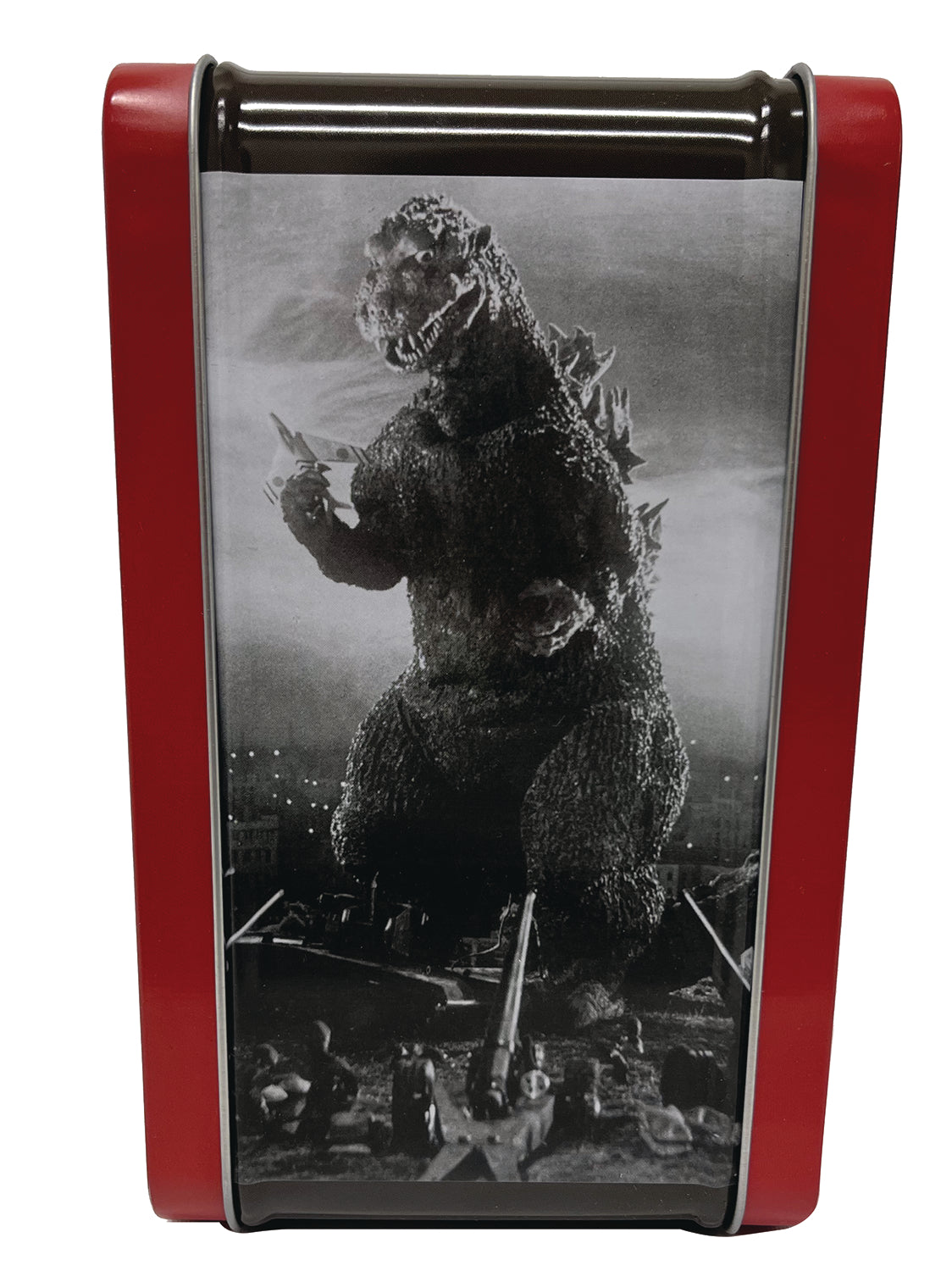 TIN TITANS GODZILLA 1954 PX LUNCHBOX & BEV CONTAINER