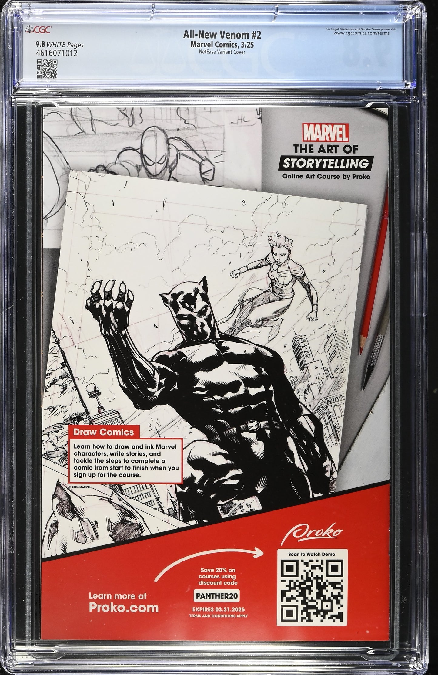 All-New Venom #2 Netease Games Marvel Rivals Variant CGC 9.8