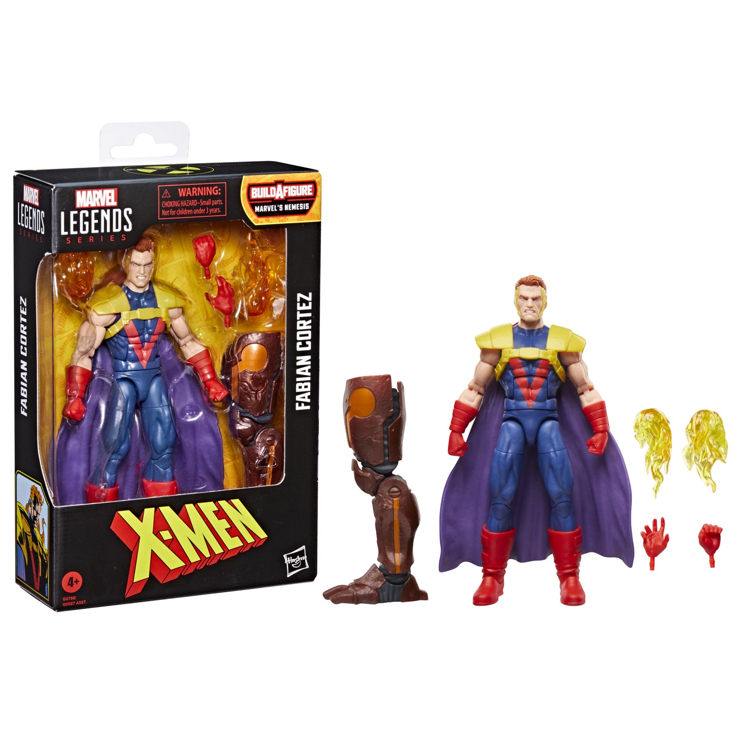 MARVEL LEGENDS 6IN X-MEN FABIAN CORTEZ AF