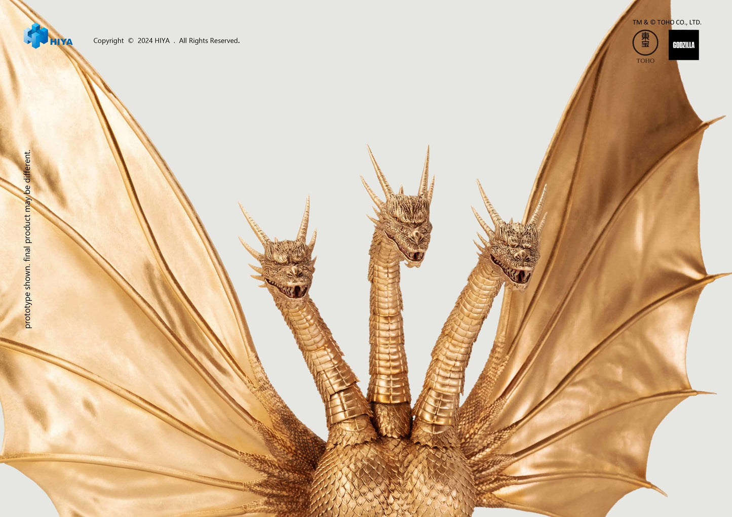 GODZILLA VS KING GHIDORAH EXQ BASIC KING GHIDORAH PX AF