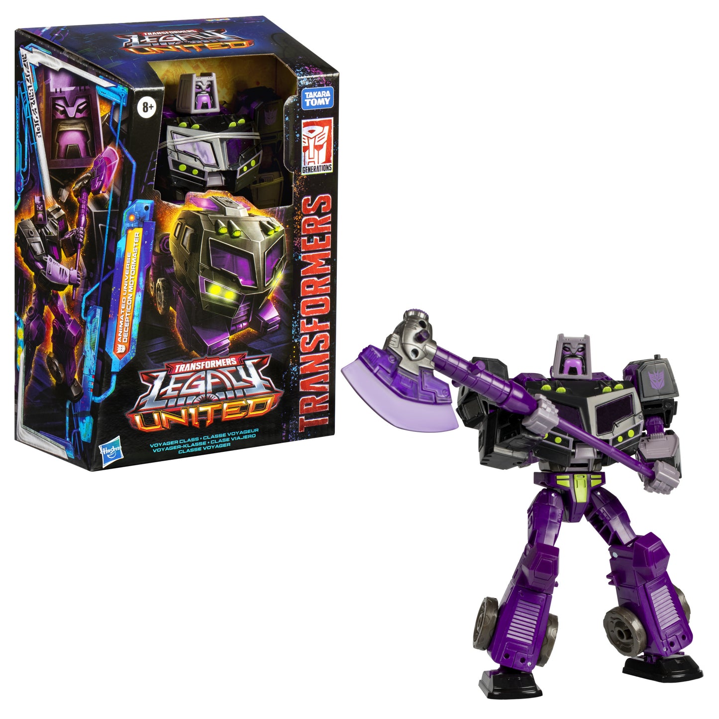 TRANSFORMERS GEN LEGACY AU VOY MOTORMASTER AF