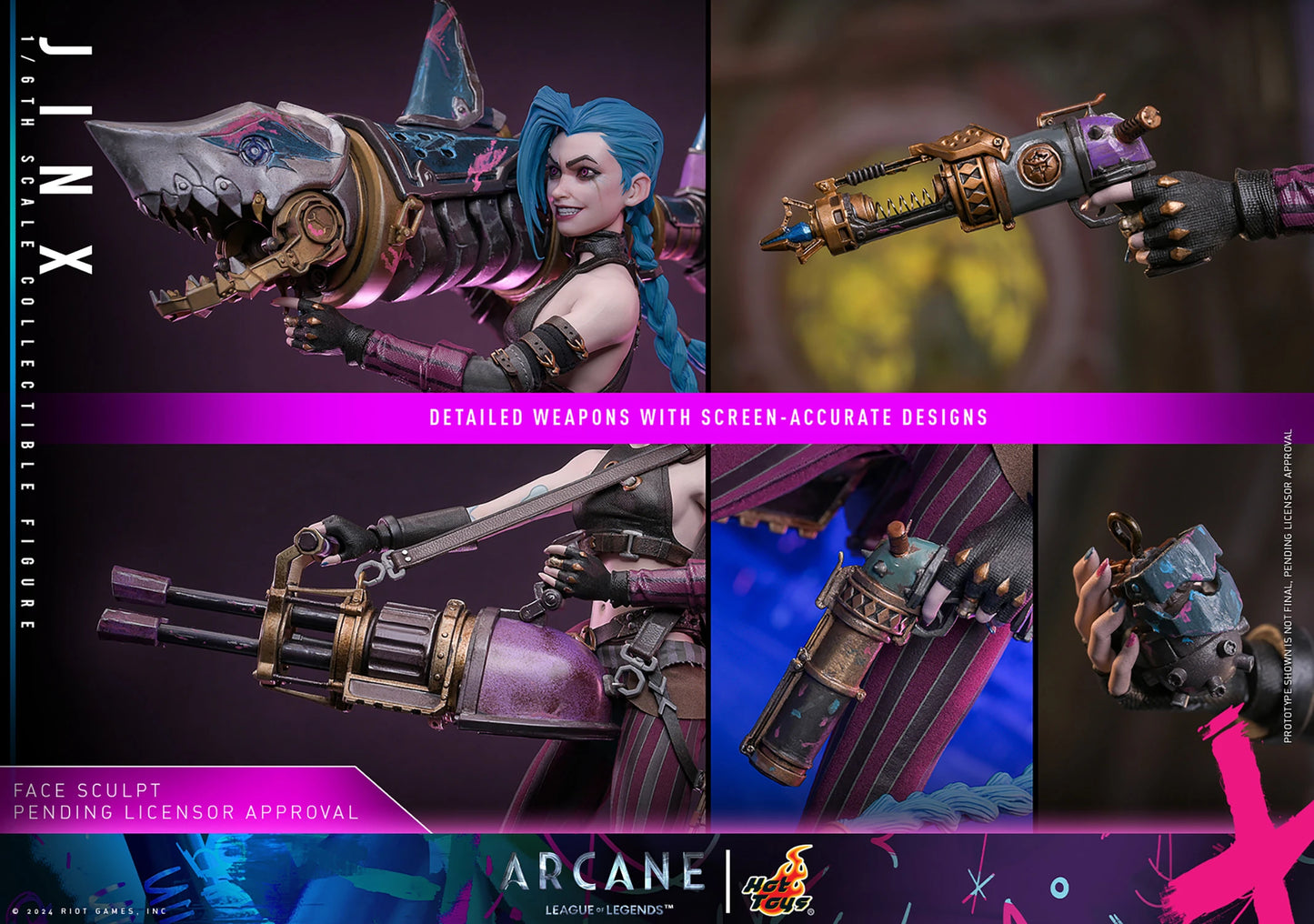 (Pre-Order) JINX Sixth Scale Figure by Hot Toys