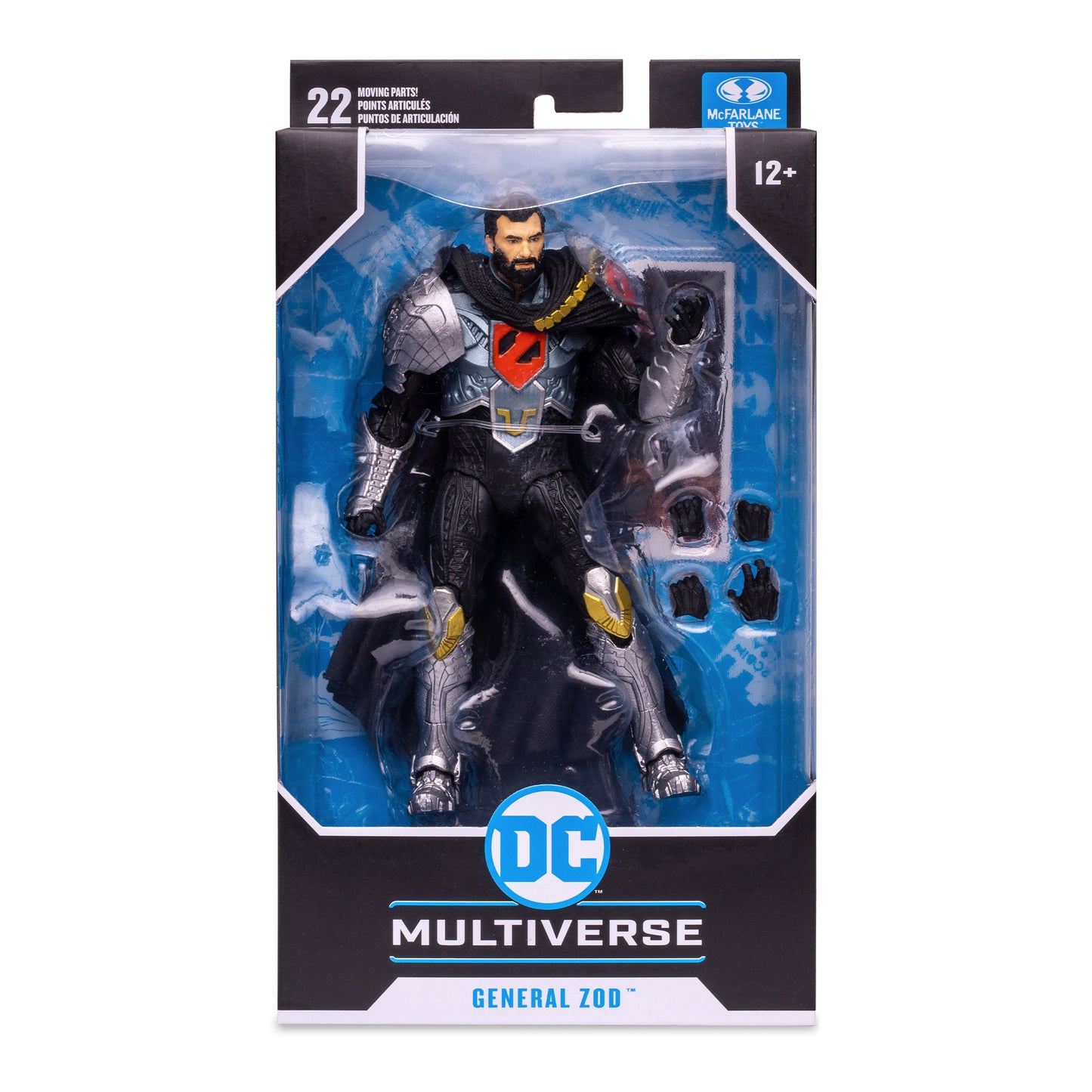 DC MULTIVERSE GENERAL ZOD 7IN AF