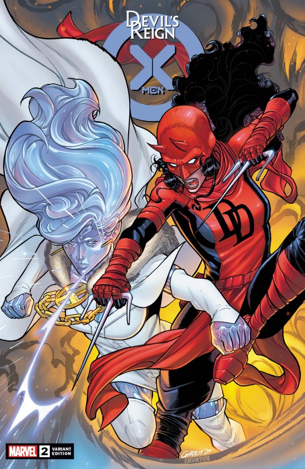 Devil's Reign: X-Men #2 Cover B Garrón Variant