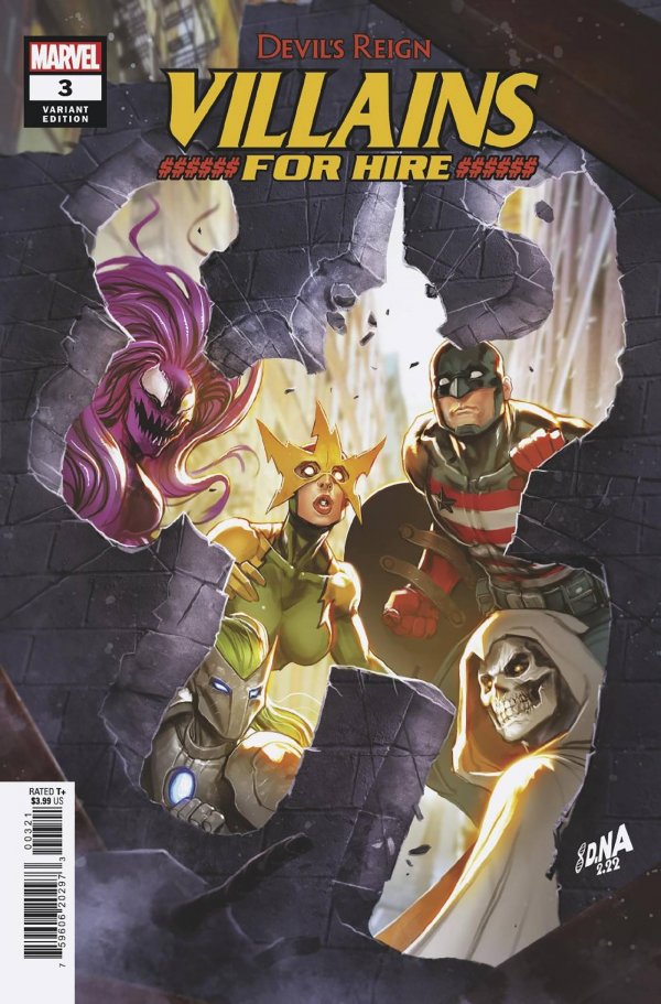 Devil's Reign: Villains for Hire #3 Cover B David Nakayama Variant