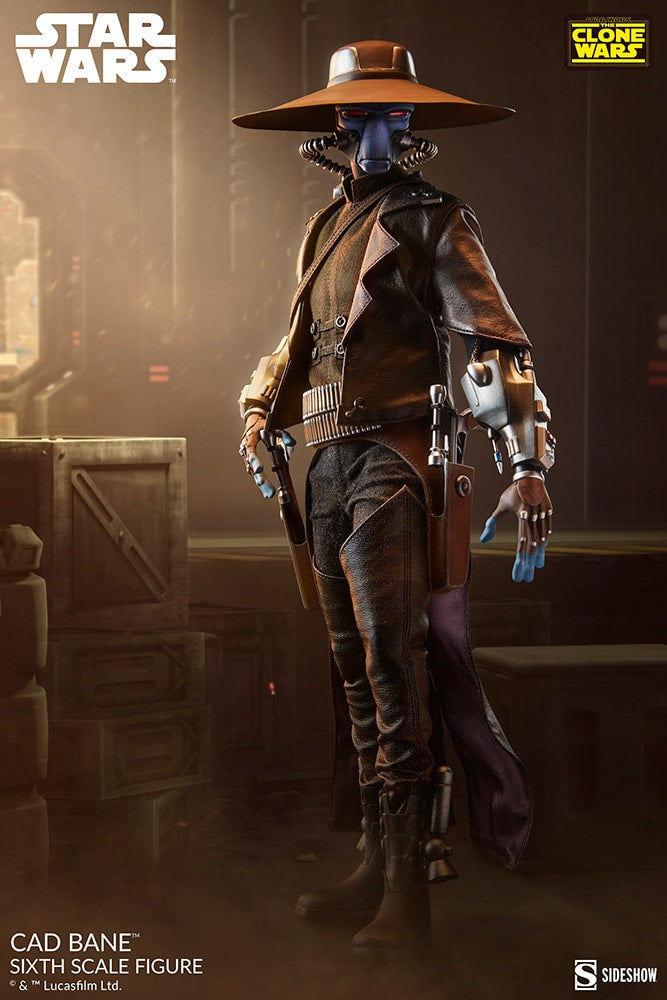 CAD BANE Sixth Scale Figure -Star Wars: The Clone Wars by Sideshow