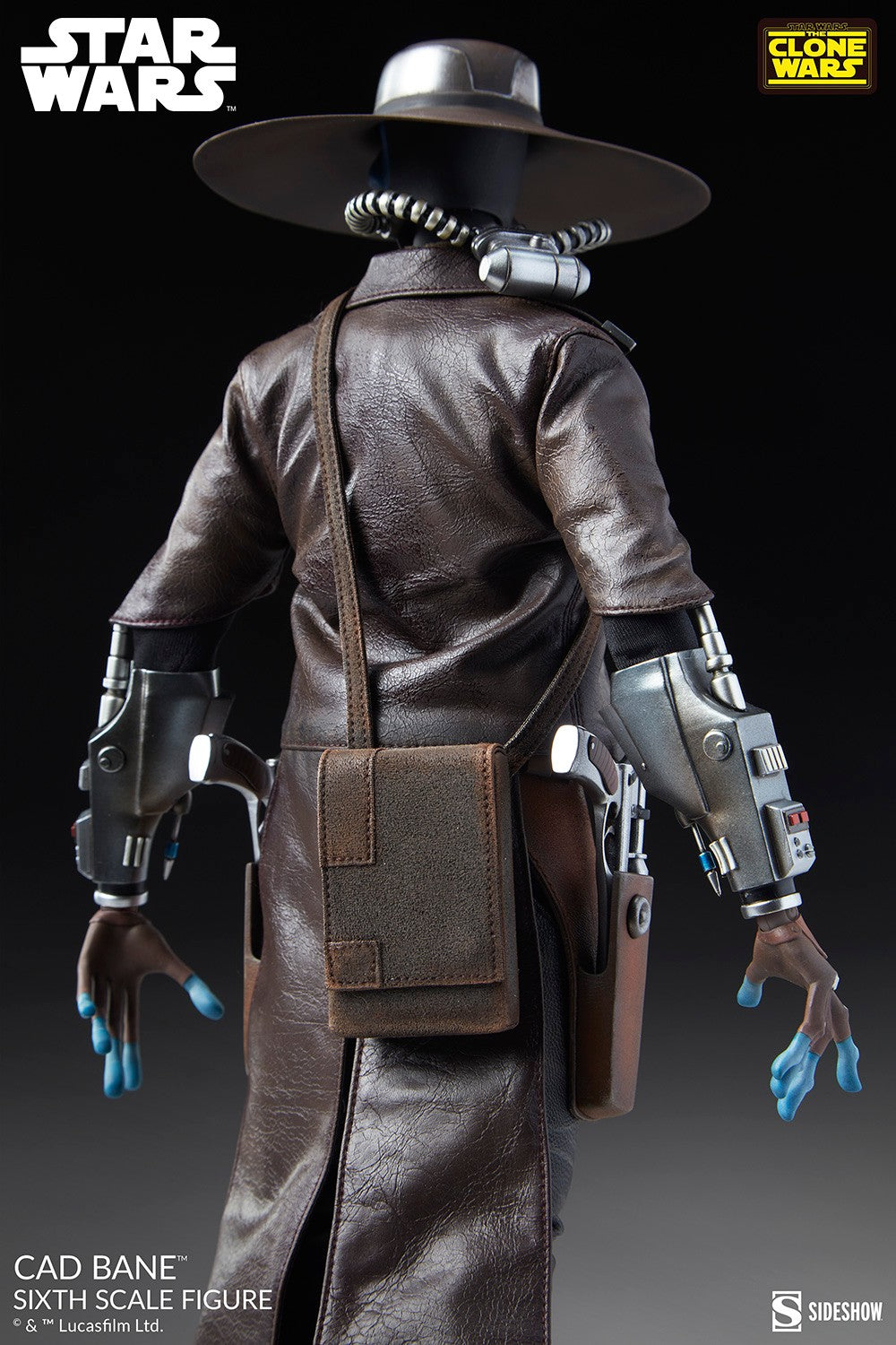 CAD BANE Sixth Scale Figure -Star Wars: The Clone Wars by Sideshow
