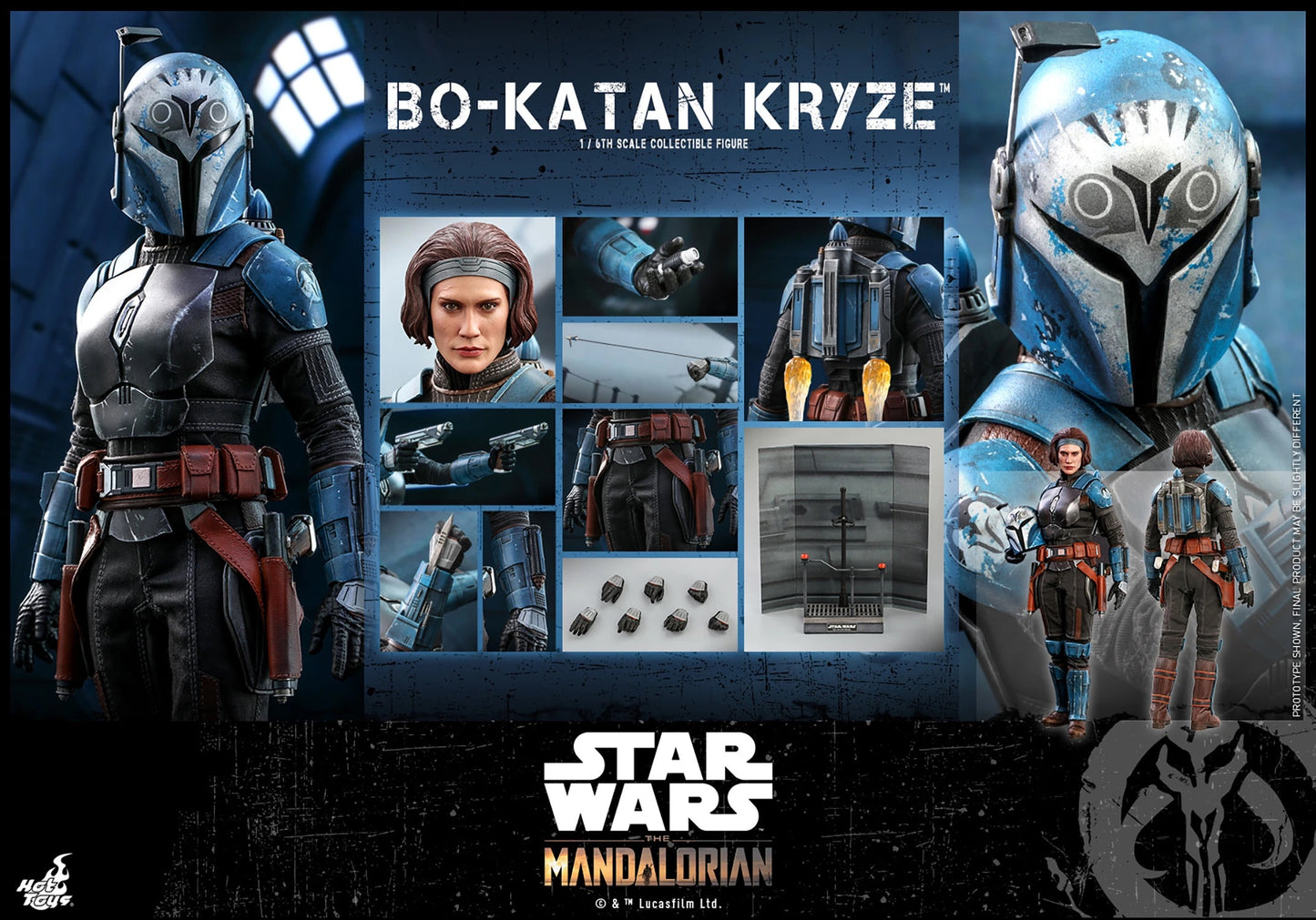 BO-KATAN KRYZE™ Sixth Scale Figure by Hot Toys