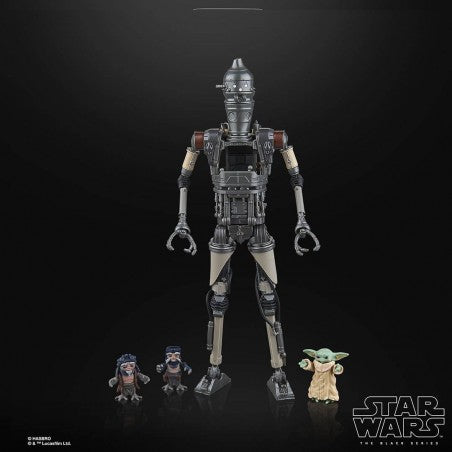 Hasbro Star Wars The Black Series #41 IG-12 and Grogu 6" Action Figure