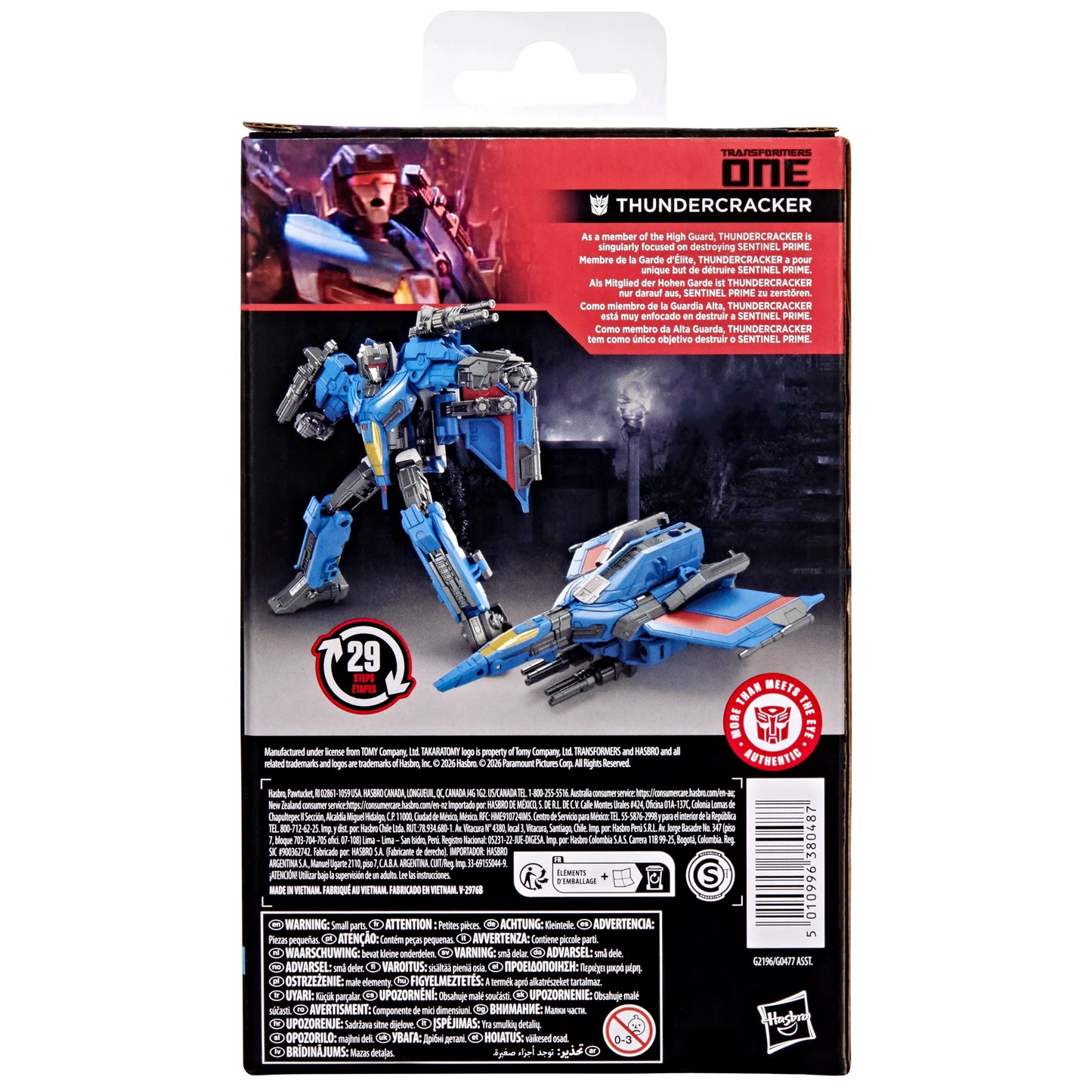Transformers: One Studio Series Deluxe Class Thundercracker Action Figure