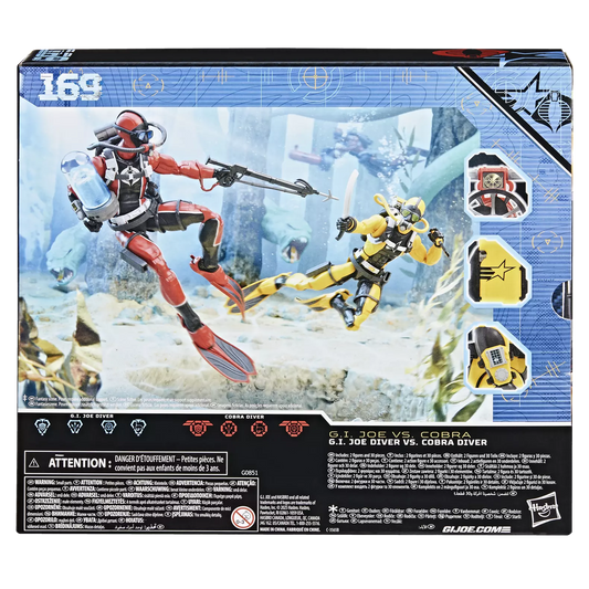 G.I. Joe Classified Series #169, G.I. Joe Diver Vs. Cobra Diver